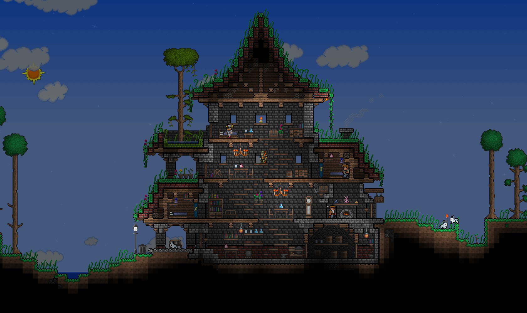 Added: Hobbit's little village. (not finished)