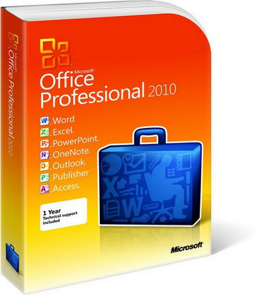 Microsoft office pro 2010 french