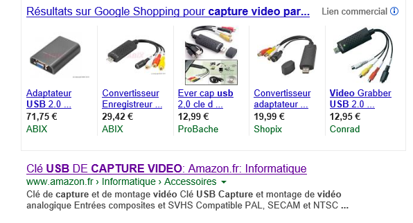 Connecter un caméscope JVC sur PC