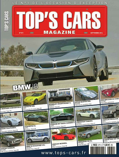 [Multi] Top's Cars Magazine N°571 - Septembre 2014