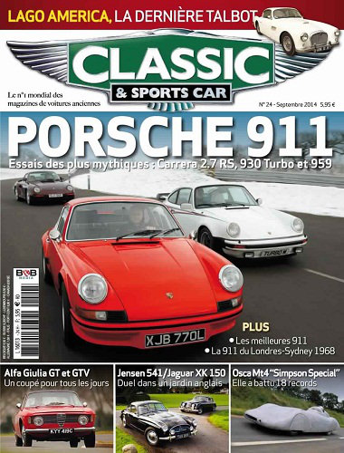 [Multi] Classic & Sports Car N°24 - Septembre 2014