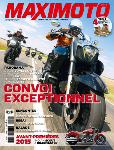 [Multi] Maximoto N°143 - Septembre 2014