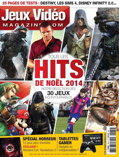 [Multi] Jeux Vidéo Magazine N°165 - Octobre Novembre 2014