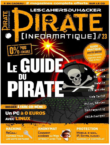 [Multi] Pirate Informatique N°23 - Octobre Novembre Décembre 2014