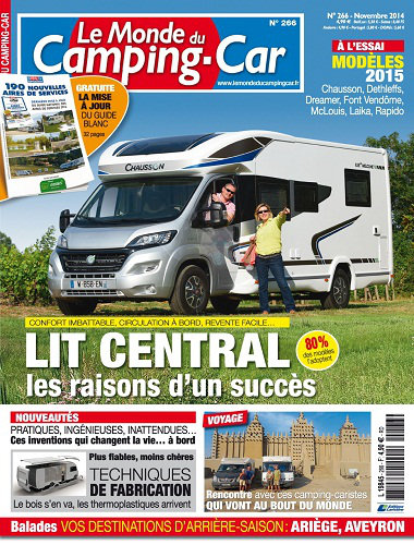 [Multi] Le Monde du Camping-Car N°266 - Novembre 2014