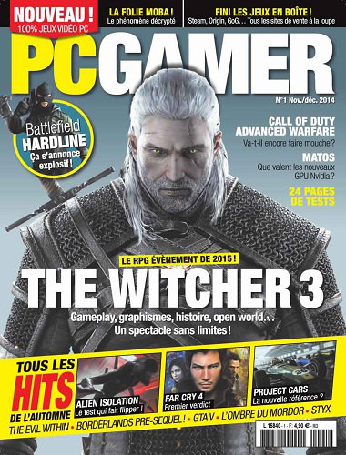 [Multi] PC Gamer N°1 - Novembre Décembre 2014