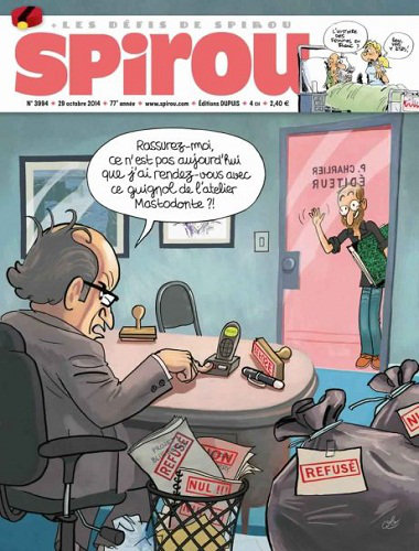 [Multi] Le Journal de Spirou N°3994 - 29 Octobre au 4 Novembre 2014