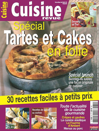 [Multi] Cuisine Revue N°39 - Fevrier Mars Avril 2009