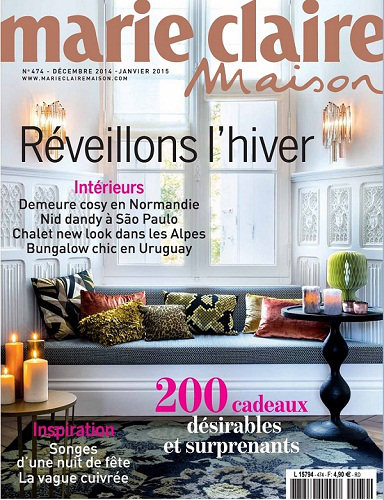 [Multi] Marie Claire Maison N°474 - Décembre 2014 Janvier 2015
