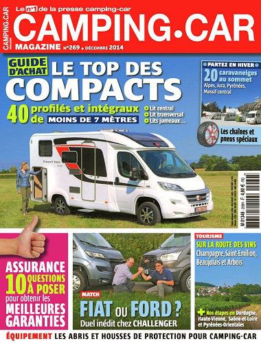 [Multi] Camping-Car magazine N°269 - Décembre 2014