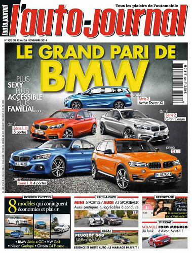 [Multi] L'Auto-Journal N°920 - 13 au 26 Novembre 2014