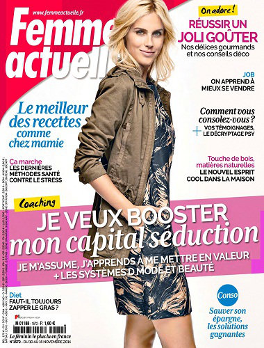 [Multi] Femme Actuelle N°1572 - 10 au 16 Novembre 2014