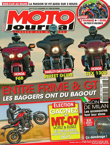[Multi] Moto Journal N°2122 - Du 20 au 26 Novembre 2014