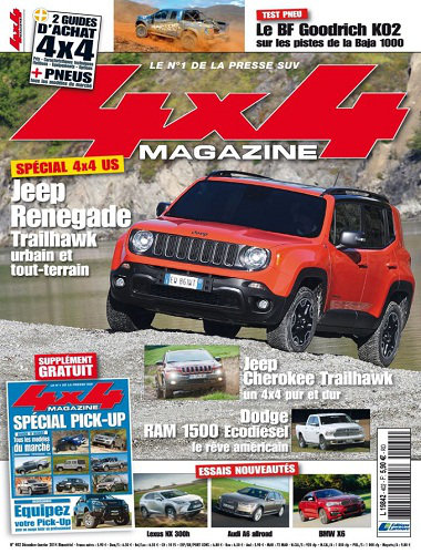 [Multi] 4x4 magazine N°402 - Novembre 2014