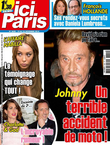 [Multi] Ici Paris N°3620 - 19 au 25 Novembre 2014