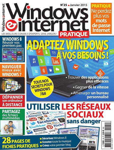 [Multi] Windows & Internet Pratique N°25 - Janvier 2015