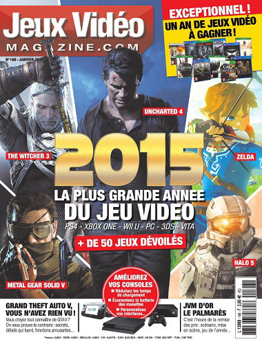 [Multi] Jeux Vidéo Magazine N°168 - Janvier 2015
