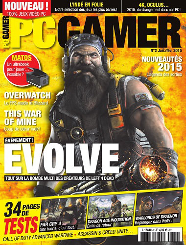 [Multi] PC Gamer N°2 - Janvier Février 2015
