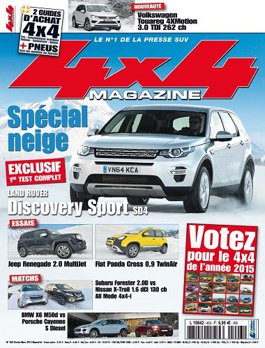 [Multi] 4x4 Magazine N°403 - Février Mars 2015