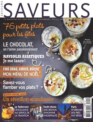 [Multi] Saveurs N°215 - Décembre Janvier 2015