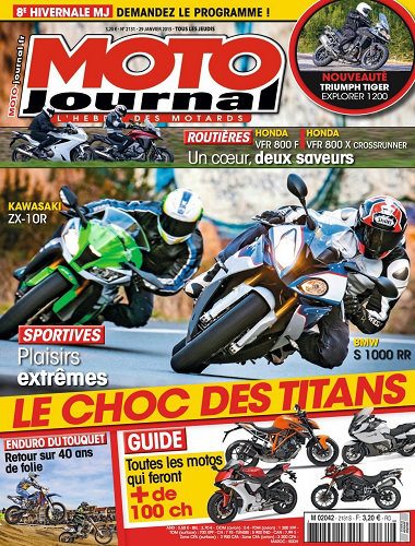 [Multi] Moto Journal N°2131 - 29 Janvier au 4 Février 2015