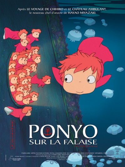 Ponyo sur la falaise 