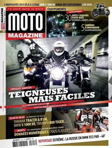 [Multi] Moto Magazine N°313 - Décembre 2014 Janvier 2015