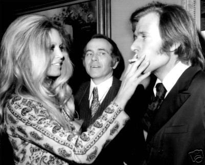 La rencontre Brigitte Bardot et Nino Ferrer, en 1971