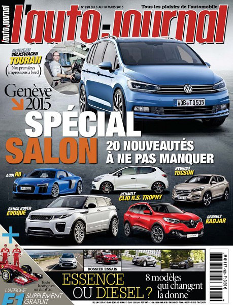 [MULTI]L'Auto Journal N°928 - 5 au 18 Mars