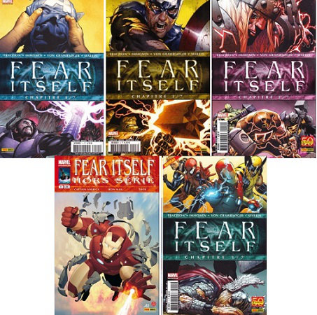 Fear Itself (Panini) - Tomes 1 à 4 + HS