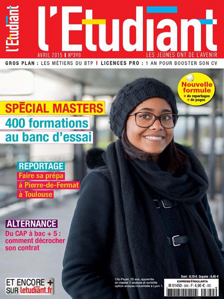 [MULTI]L'Etudiant N°390 - Avril 2015