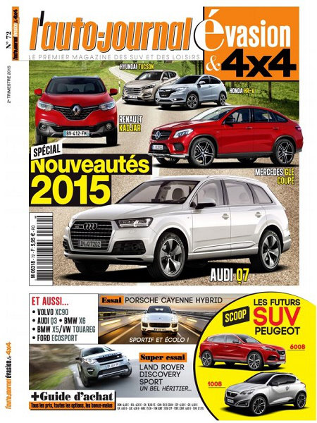 [MULTI]L'Auto-Journal 4x4 N°72 - 2éme Trimestre 2015