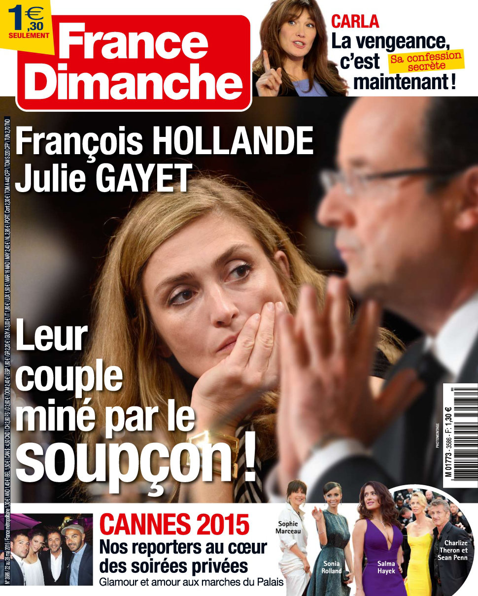 France Dimanche N°3586 - 22 au 28 Mai 2015