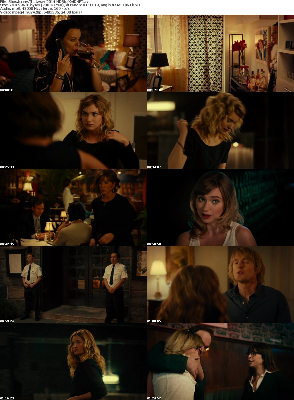 Shes funny That way (2014) HDRip XviD-iFT