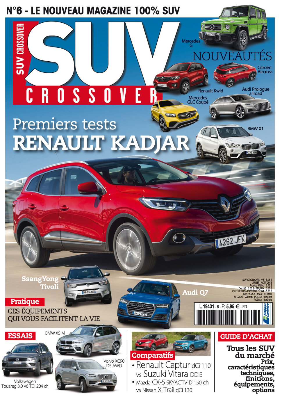 Suv Crossover N°6 - Juillet-aout 2015