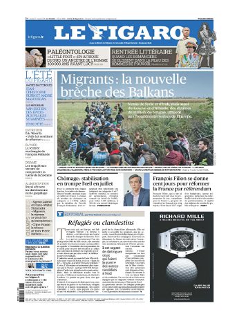 Le Figaro Du Jeudi 27 Août 2015