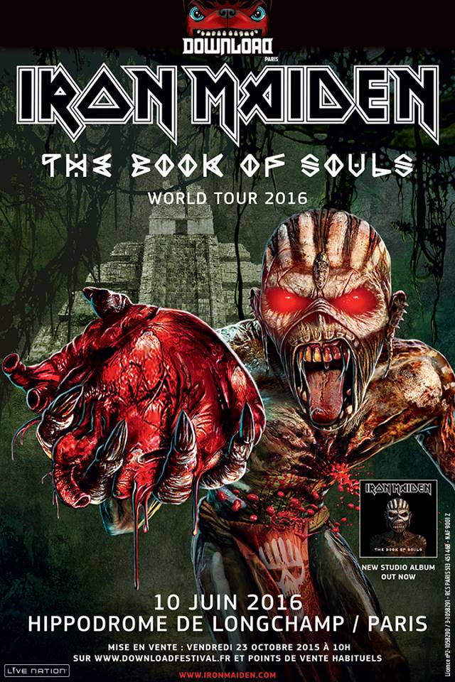 Iron Maiden The Book Of Souls World Tour 2016