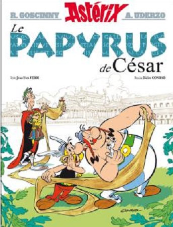 Asterix Tome 36 : Le Papyrus de César (2015)