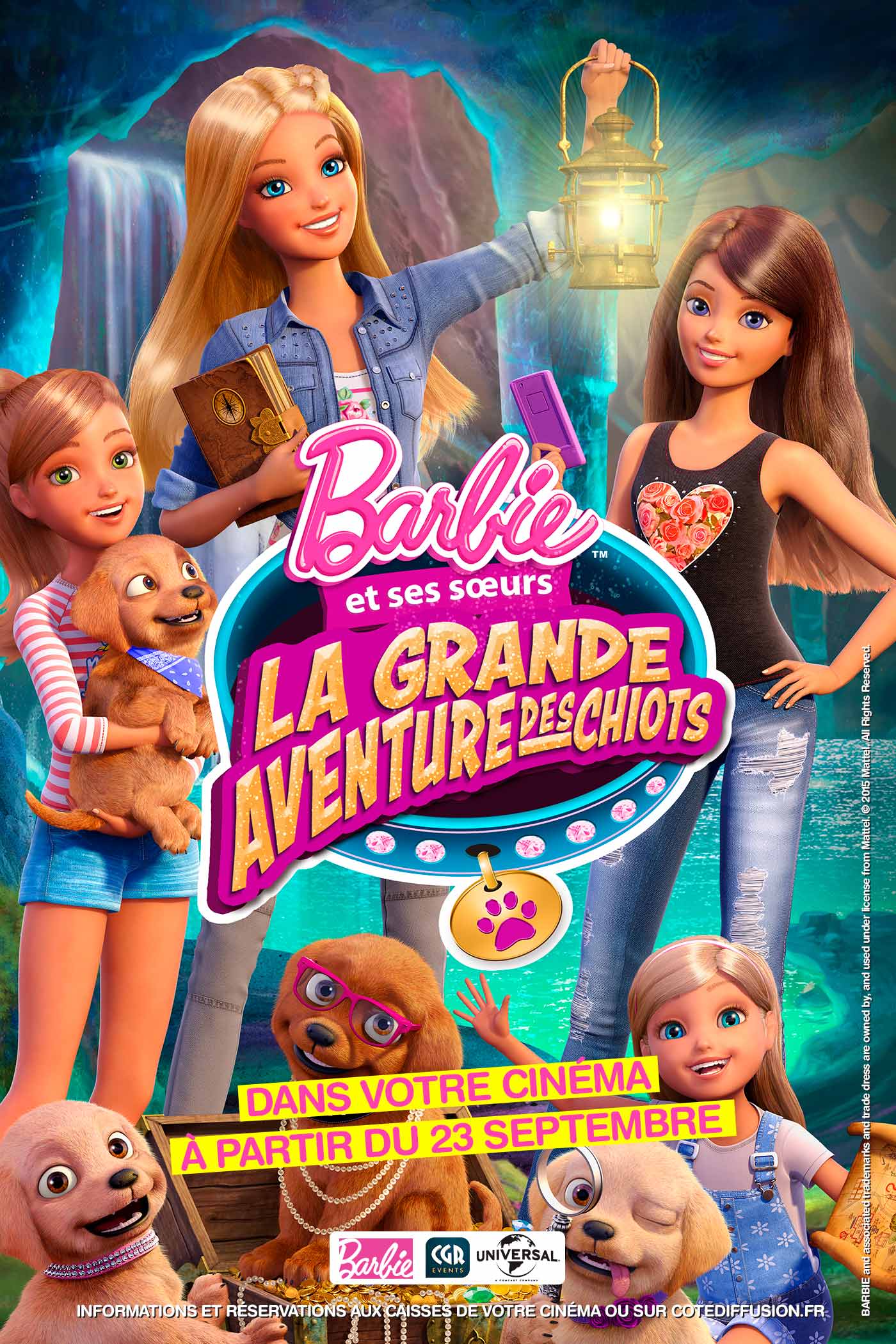 Barbie 31 - Barbie et ses soeurs : la grande aventure des chiots 