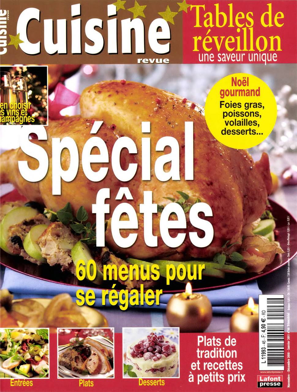 Cuisine Revue N°46 - Special Fètes