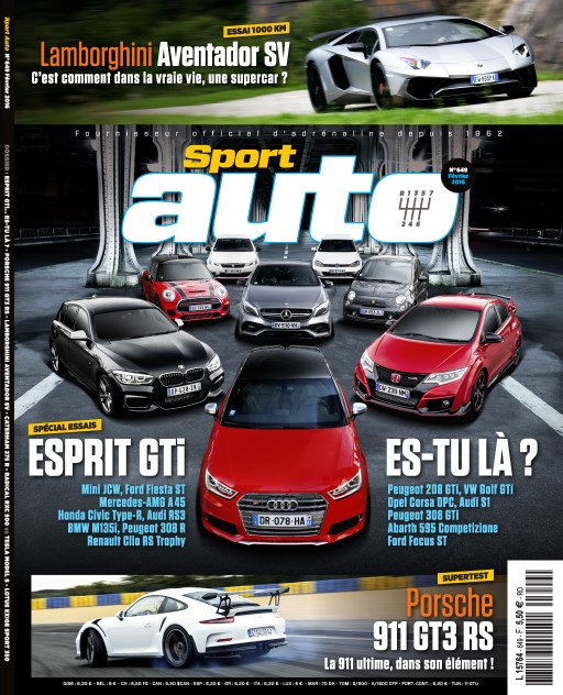Sport Auto N°649 - Février 2016