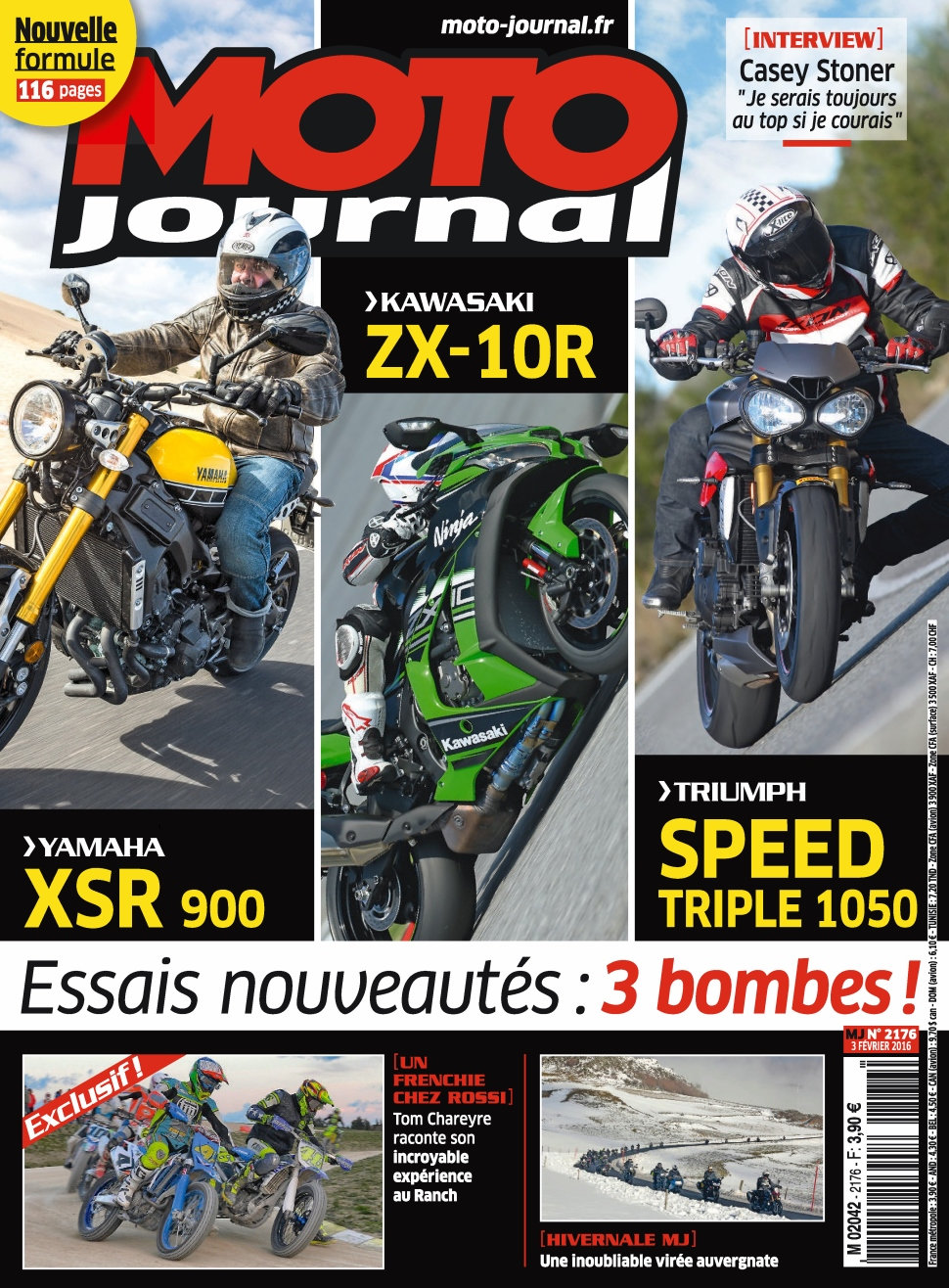 Moto Journal N°2176 - 03 Février 2016