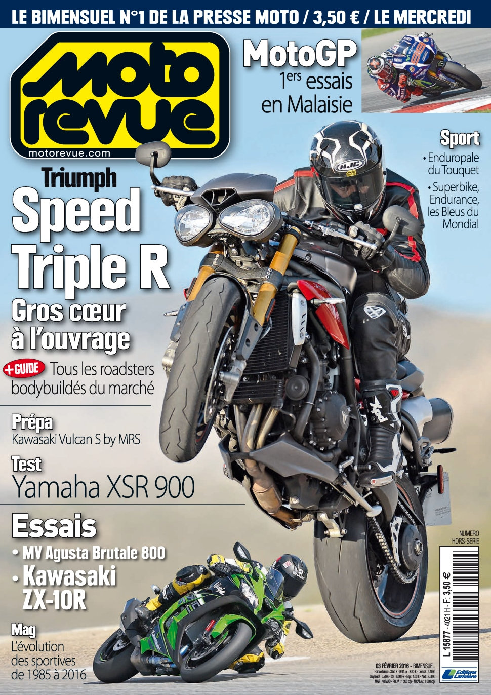 Moto Revue N°4021 - 3 Février 2016