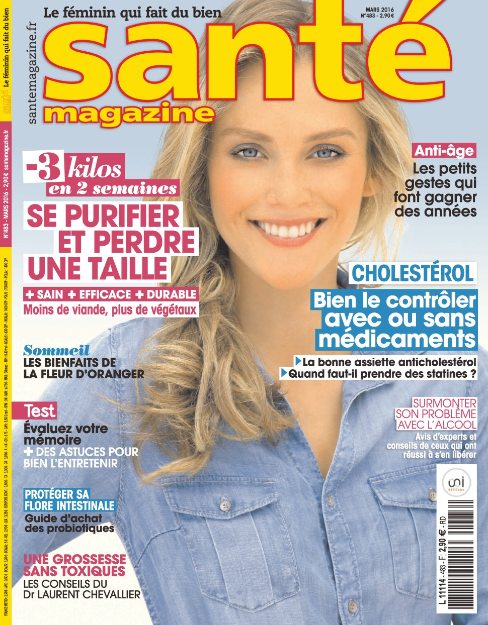 Santé magazine N°483 - Mars 2016