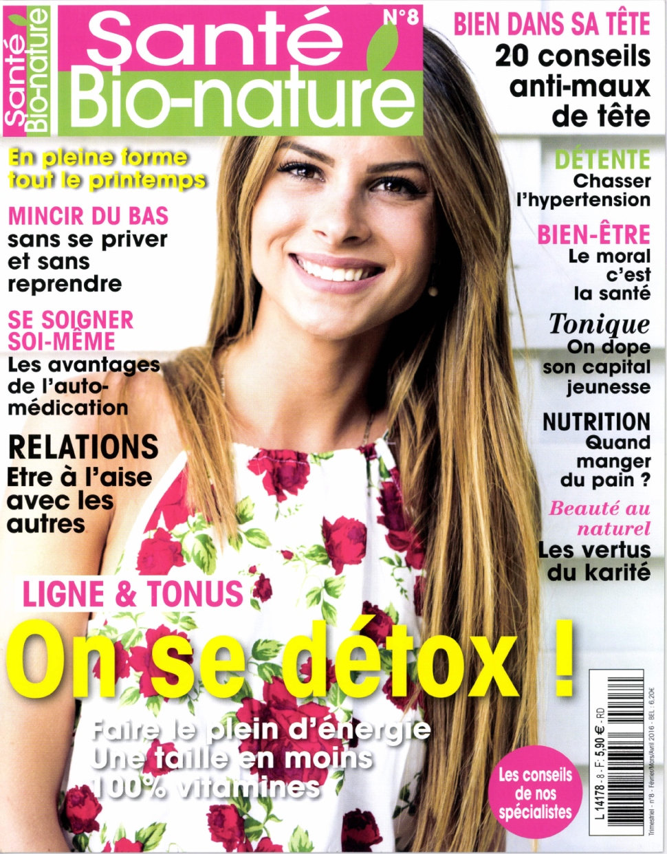 Santé Bio Nature N°8 - Mars/Avril 2016
