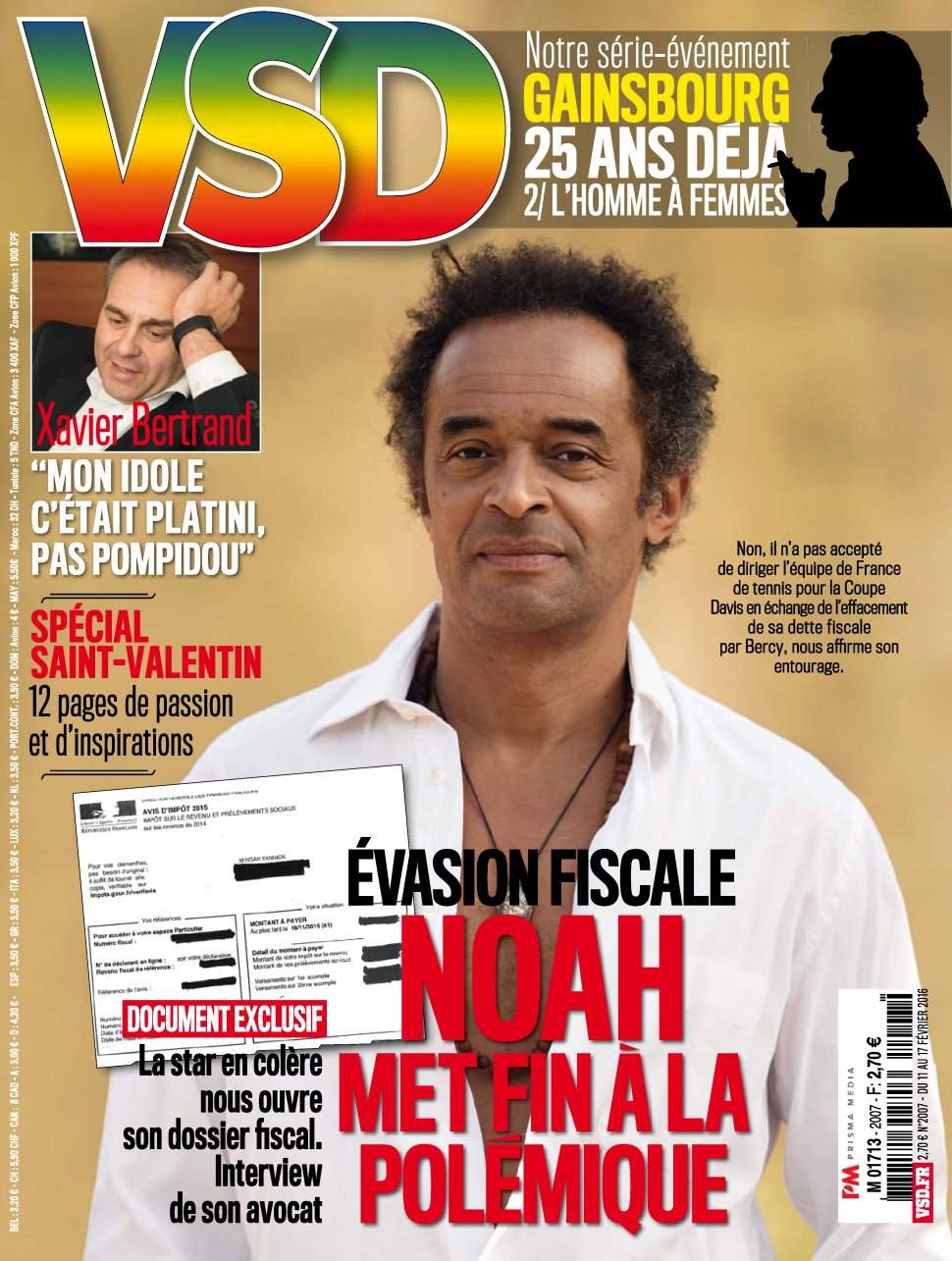 VSD N°2007 - 11 au 17 Février 2016