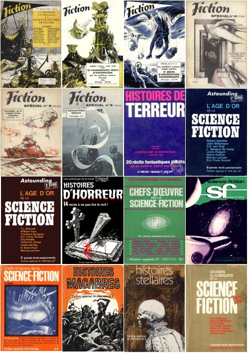 Revue Fiction Spécial - 34 Ebooks