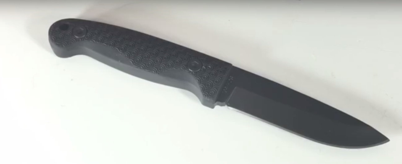 Couteau De Survie Schrade Frontier Acier Carbone 1095 Manche TPE Etui Abs + Allume Feu SCHF56L - Free Shipping -Folding Knives Soldes fodb