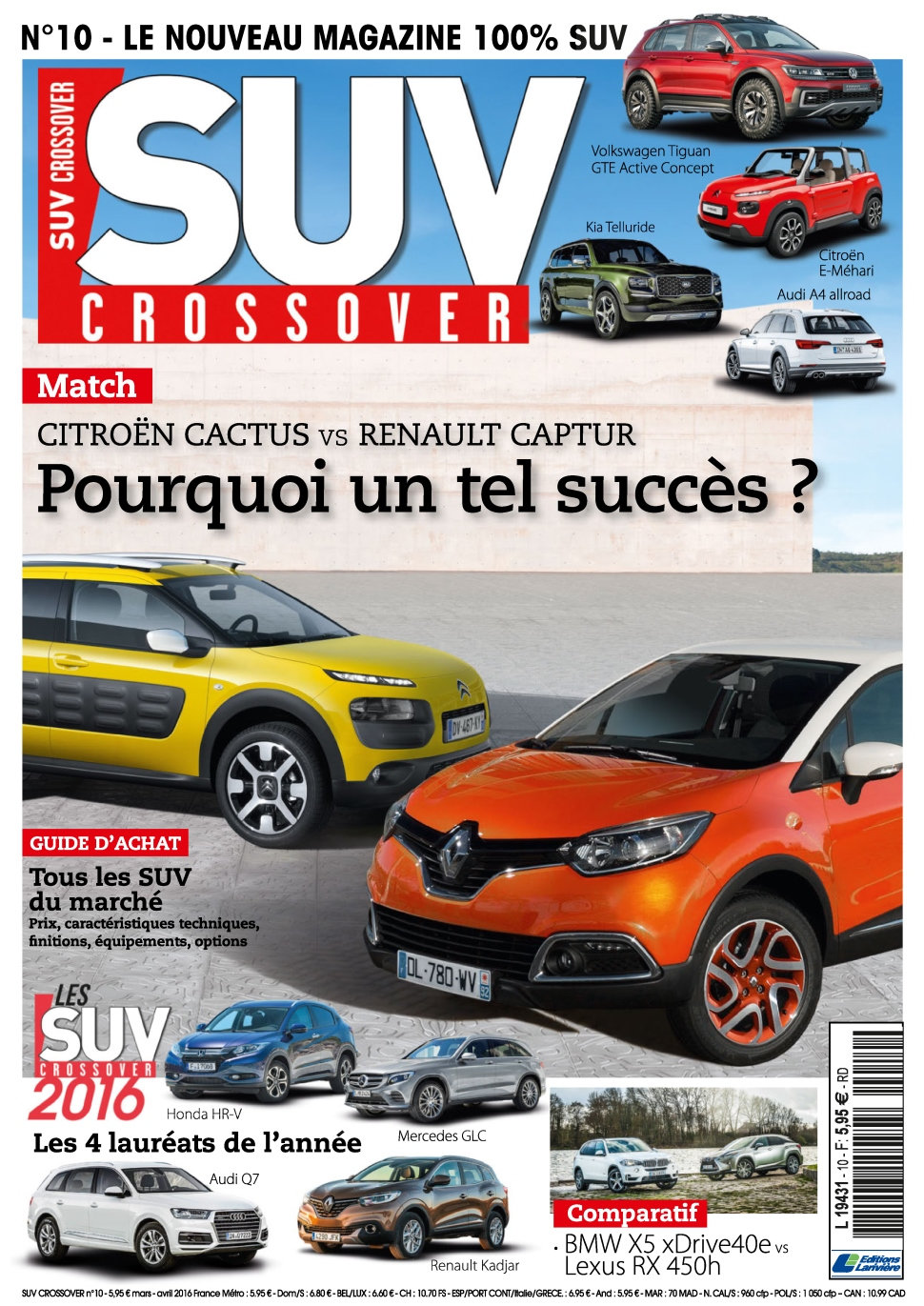 Suv Crossover N°10 - Mars/Avril 2016