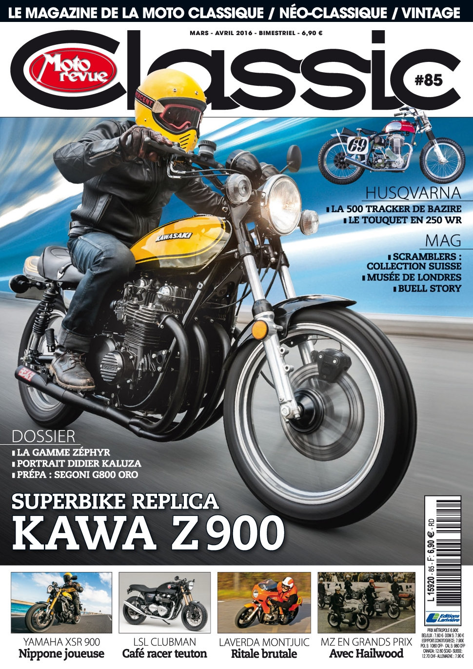 Moto Revue Classic N°85 - Mars/Avril 2016